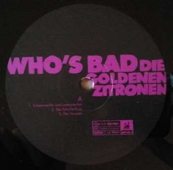 2LP Die Goldenen Zitronen: Who's Bad?