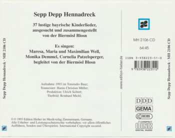 CD Die Kinder Der Biermösl Blosn: Sepp Depp Hennadreck