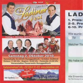 CD Die Ladiner: Was Zählt Ist Nicht Das Alter