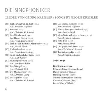 CD Singphoniker: Georg Kreisler