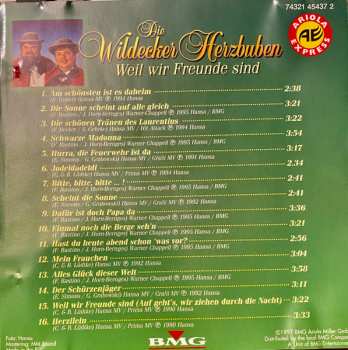 CD Die Wildecker Herzbuben: Weil Wir Freunde Sind