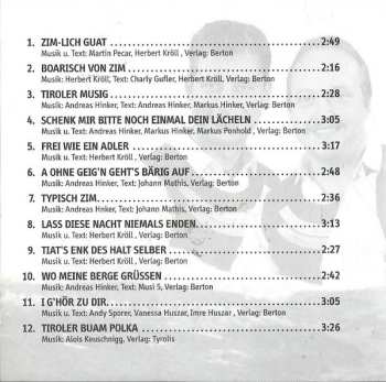 CD Die Zillertaler Musikanten: ZIM - Lich Guat