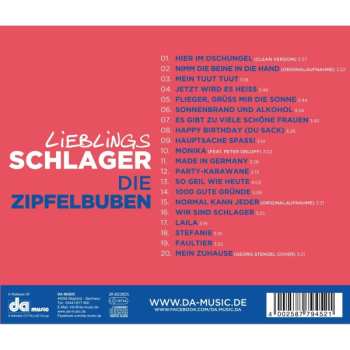 CD Die Zipfelbuben: Lieblingsschlager