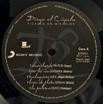 LP Diego "El Cigala": Picasso En Mis Ojos