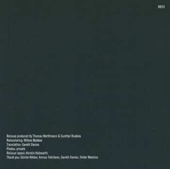 CD Dieter Moebius: Blue Moon - Original Motion-Picture Sound-Track