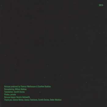 CD Dieter Moebius: Double Cut