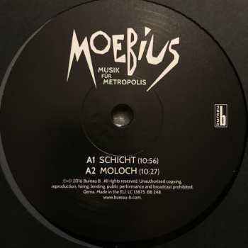 LP/CD Dieter Moebius: Musik Für Metropolis NUM | LTD