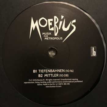 LP/CD Dieter Moebius: Musik Für Metropolis NUM | LTD