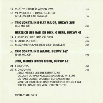 CD Dieterich Buxtehude: Abendmusiken