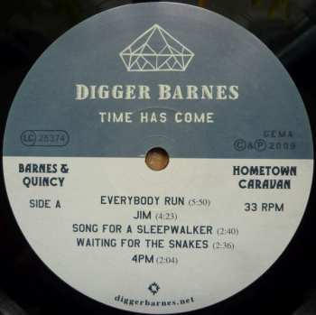 LP Digger Barnes: Time Has Come