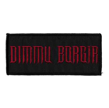 Merch Dimmu Borgir: Felvarró Logo Dimmu Borgir (red)