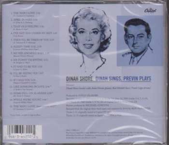 CD Dinah Shore: Dinah Sings, Previn Plays