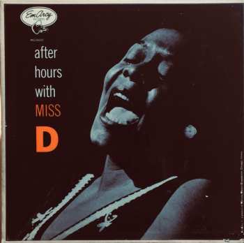 CD Dinah Washington: After Hours With Miss D / Dinah Jams