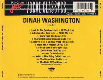 CD Dinah Washington: Dinah! 