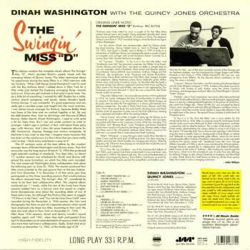 LP Dinah Washington: The Swingin' Miss "D" LTD