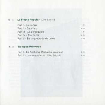 CD Dino Saluzzi Group: El Valle De La Infancia