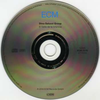 CD Dino Saluzzi Group: El Valle De La Infancia