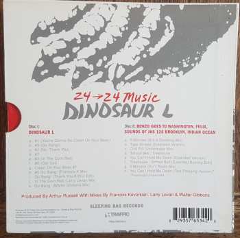 2CD/Dobozkészlet Dinosaur L: 24 → 24 Music (The Definitive Arthur Russell Sleeping Bag Recordings)