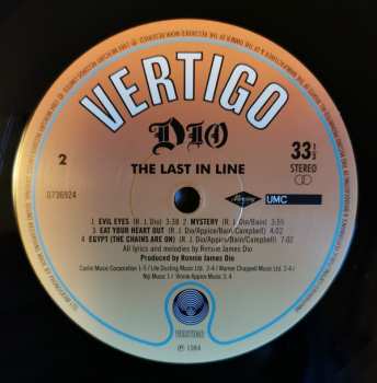 LP Dio: The Last In Line