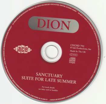 CD Dion: Sanctuary / Suite For Late Summer