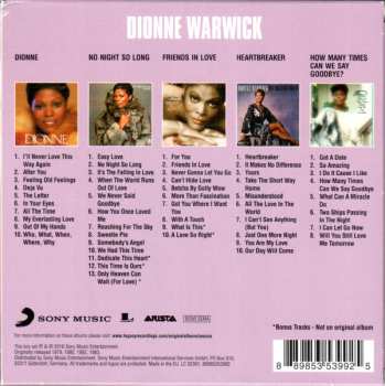 5CD/Dobozkészlet Dionne Warwick: Original Album Classics