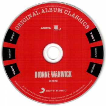5CD/Dobozkészlet Dionne Warwick: Original Album Classics