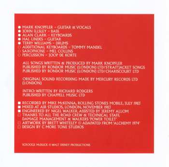 2CD Dire Straits: Alchemy - Dire Straits Live