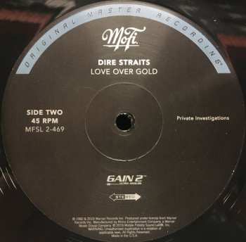 2LP Dire Straits: Love Over Gold NUM | LTD