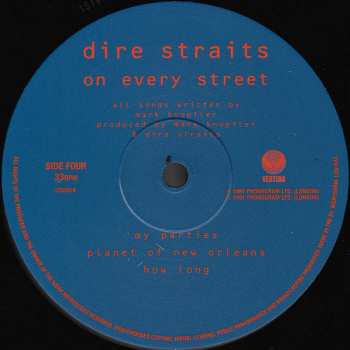 2LP Dire Straits: On Every Street