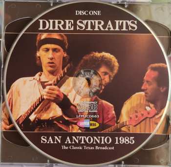 2CD Dire Straits: San Antonio 1985
