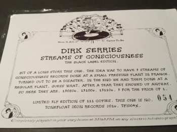 3LP/Dobozkészlet Dirk Serries: Streams Of Consciousness - The Black Label Edition LTD | NUM