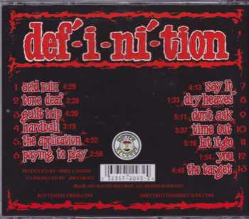 CD Dirty Rotten Imbeciles: Definition