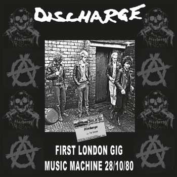 LP Discharge: Live At The Music Machine 1980 (clear Vinyl)