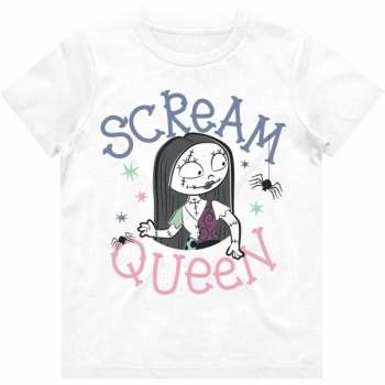 Merch Disney: Gyermek Girls Póló The Nightmare Before Christmas Scream Queen