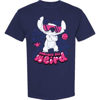 Merch Disney: Póló Lilo & Stitch Embrace The Weird