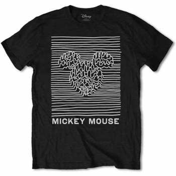 Merch Joy Division: Póló Mickey Mouse Unknown Pleasures
