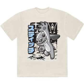 Merch Disney: Póló Stitch Jump Black & White