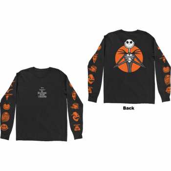 Merch Disney: Tričko The Nightmare Before Christmas All Characters Orange  M