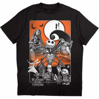 Merch Disney: Póló The Nightmare Before Christmas Orange Moon 
