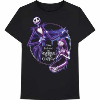 Merch Disney: Póló The Nightmare Before Christmas Purple Graveyard 