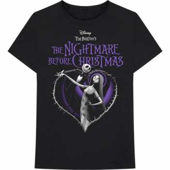 Merch Disney: Póló The Nightmare Before Christmas Purple Heart 