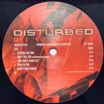 LP Disturbed: Divisive LTD | CLR