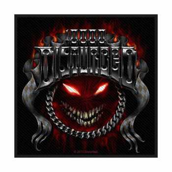 Merch Disturbed: Felvarró Chrome Smiley