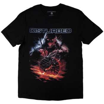 Merch Disturbed: Póló European Tour '23 Medallion