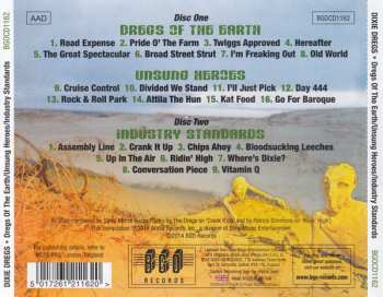 2CD Dixie Dregs: Dregs Of The Earth / Unsung Heroes / Industry Standard