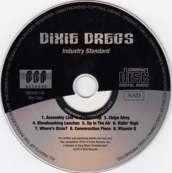 2CD Dixie Dregs: Dregs Of The Earth / Unsung Heroes / Industry Standard