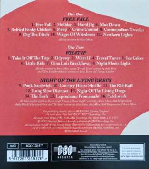 2CD Dixie Dregs: Free Fall / What If / Night Of The Living Dregs