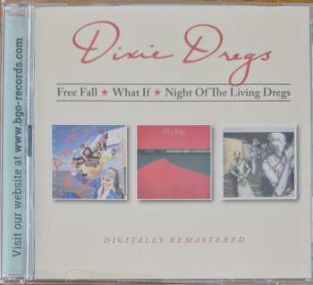 2CD Dixie Dregs: Free Fall / What If / Night Of The Living Dregs