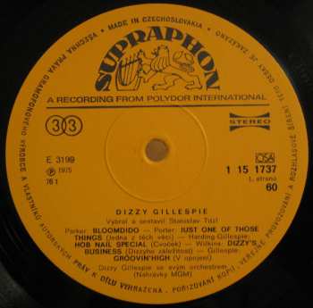LP Dizzy Gillespie: Klasik Moderního Jazzu