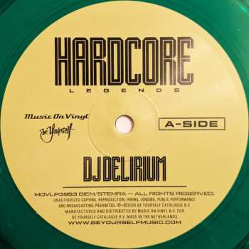 LP DJ Delirium: Hardcore Legends CLR | LTD | NUM